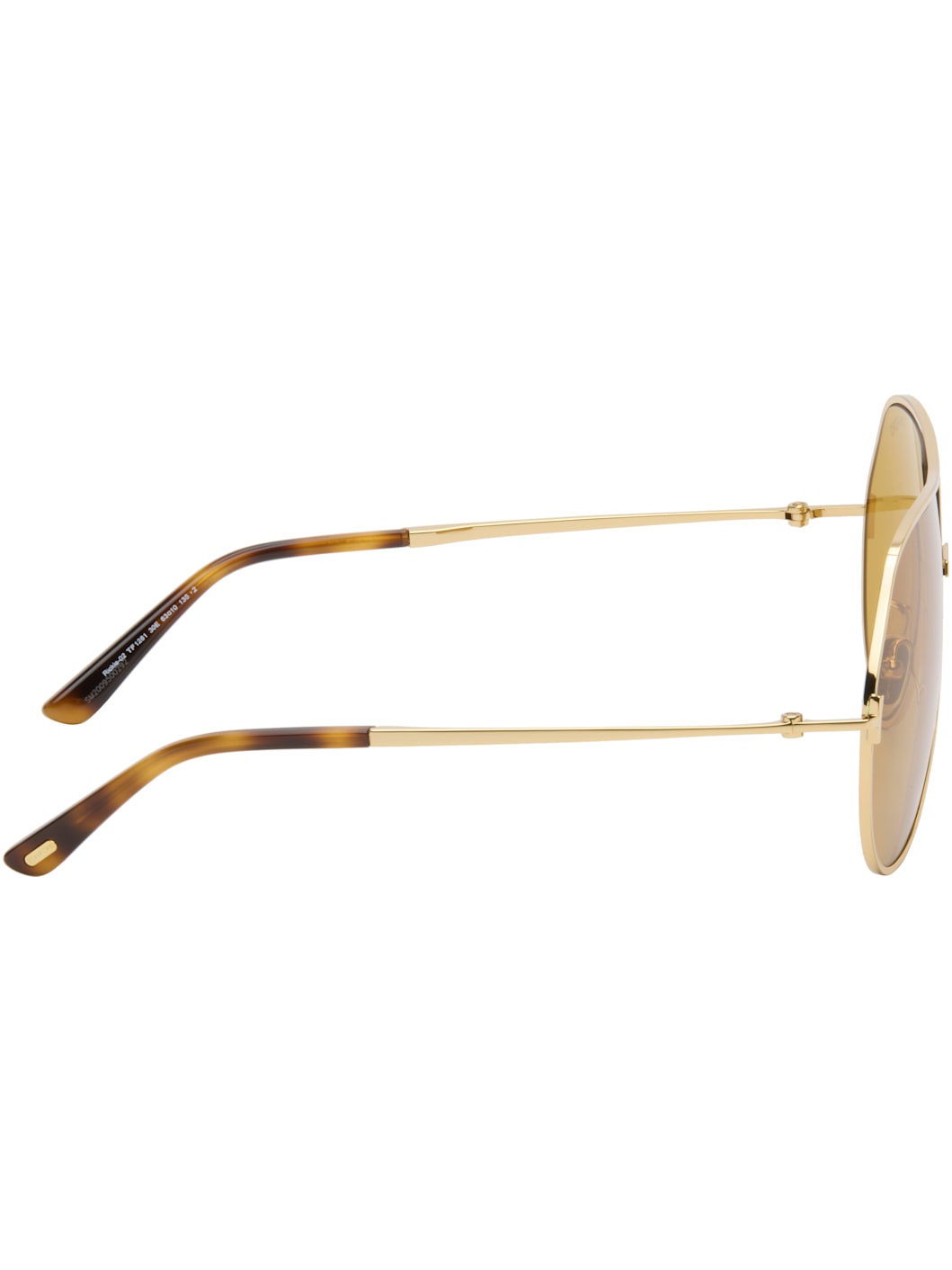 Gold Rickie-02 Sunglasses - 2