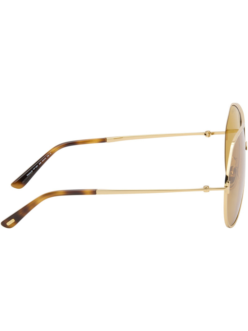 TOM FORD Gold Rickie-02 Sunglasses outlook