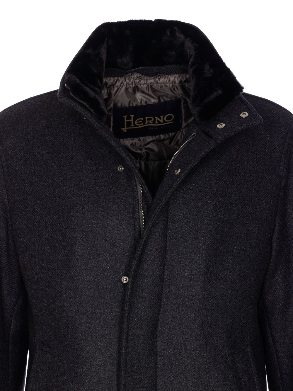 Herno Coats Grey - 4