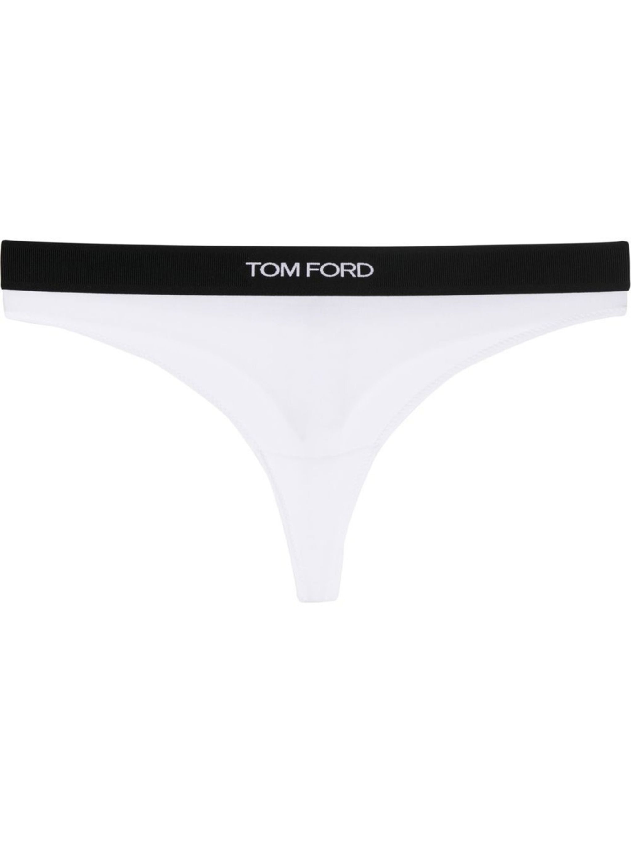 logo-waistband thong - 1