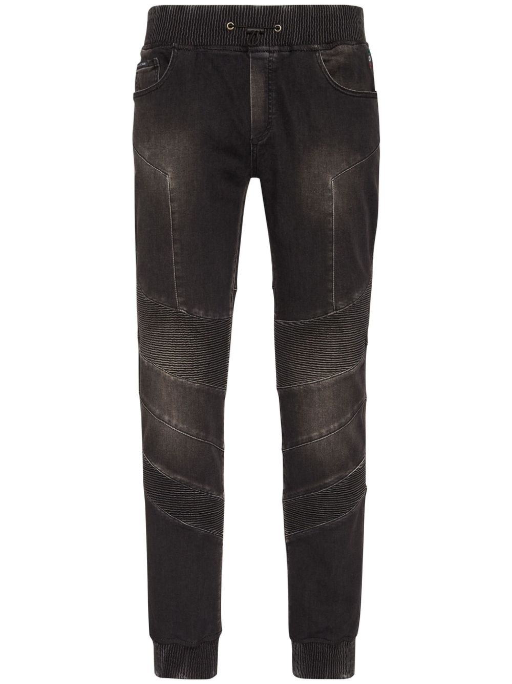 drawstring skinny jeans - 1