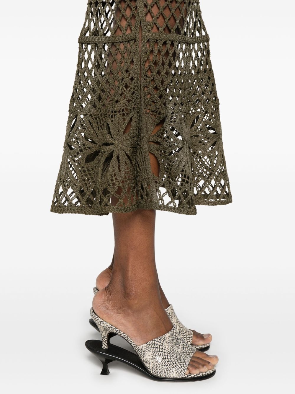 crochet midi skirt - 5