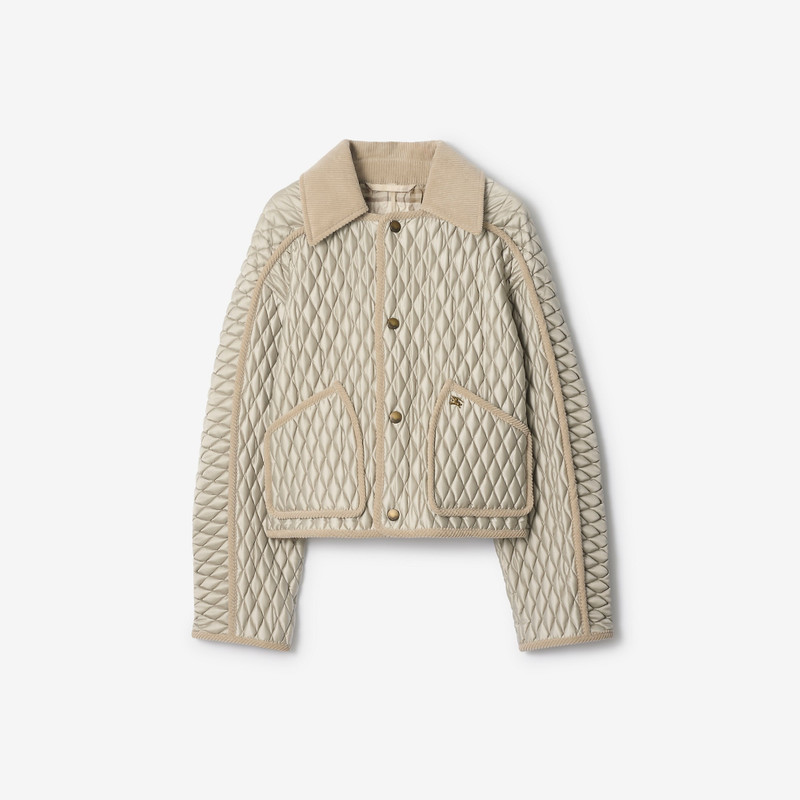 Cropped Quilted Nylon Floriston Jacket 1