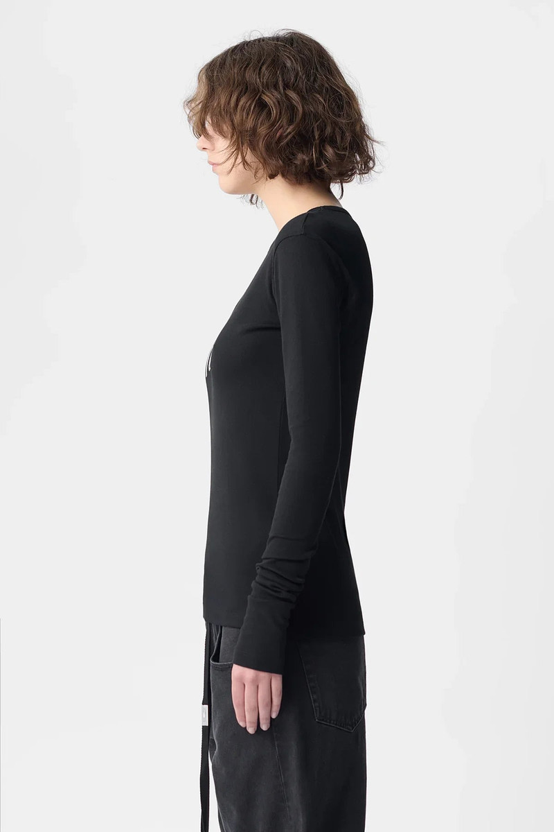 Ann Demeulemeester Fiene Printed Long Sleeve T outlook