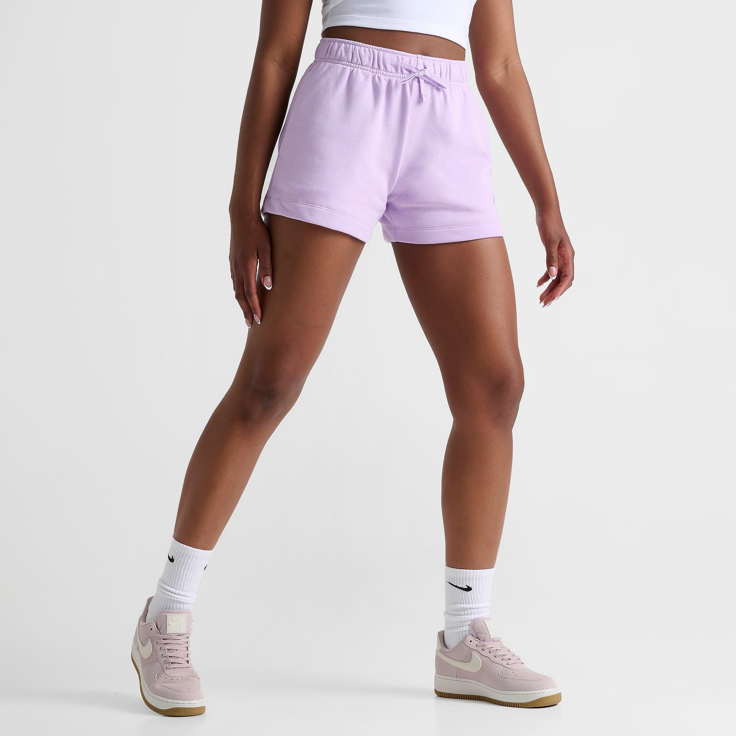 WOMEN'S NIKE SPORTSWEAR CLUB FLEECE MID-RISE SHORTS - 3