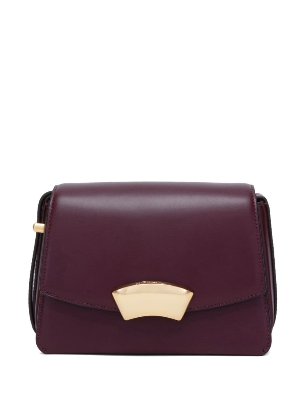 ID leather shoulder bag - 1