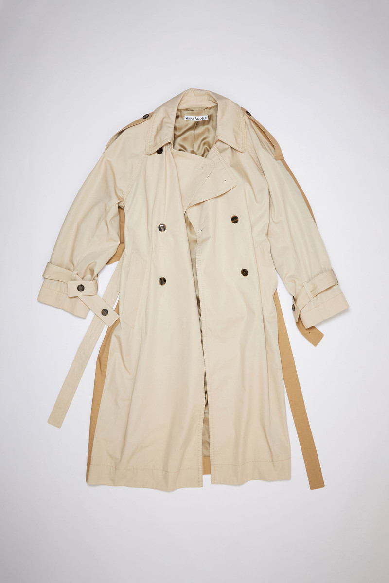 Cotton trench coat - Beige 1