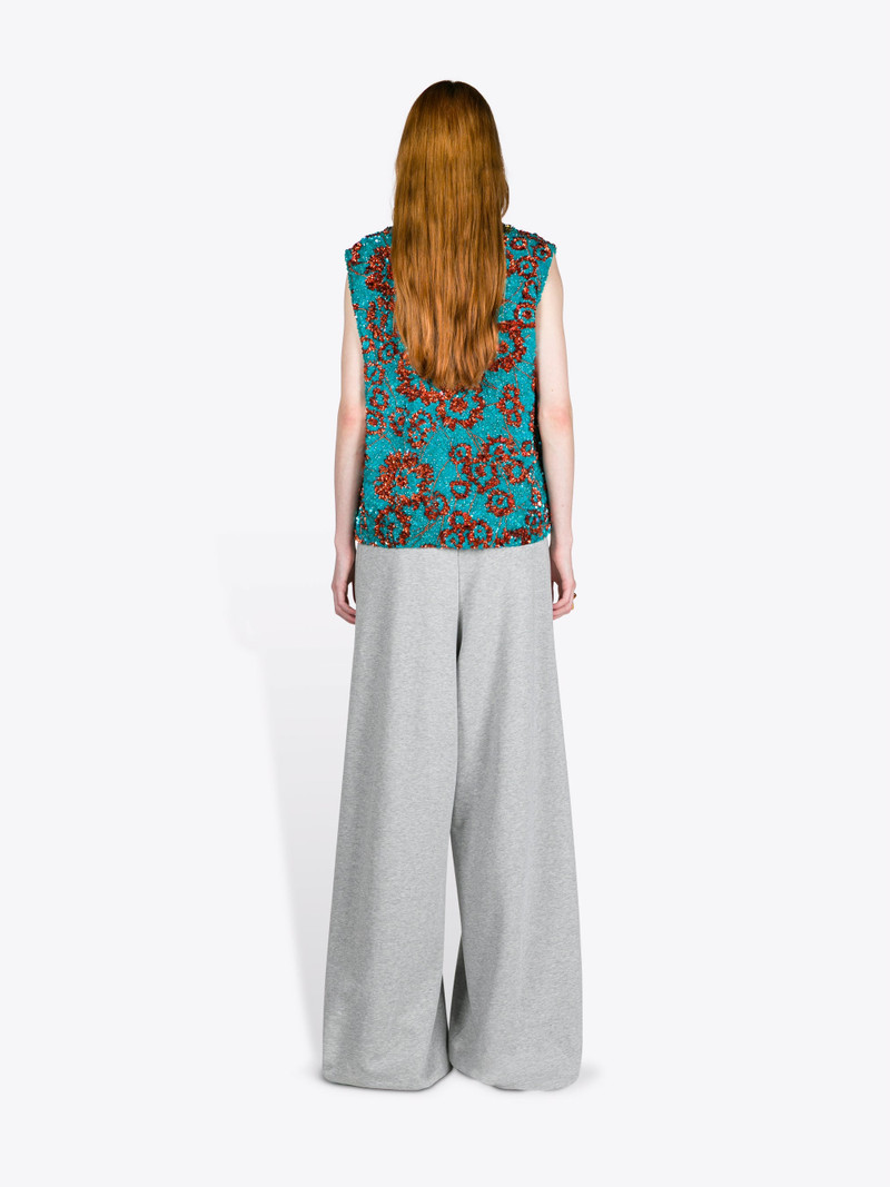 EMBROIDERED SLEEVELESS TOP 4