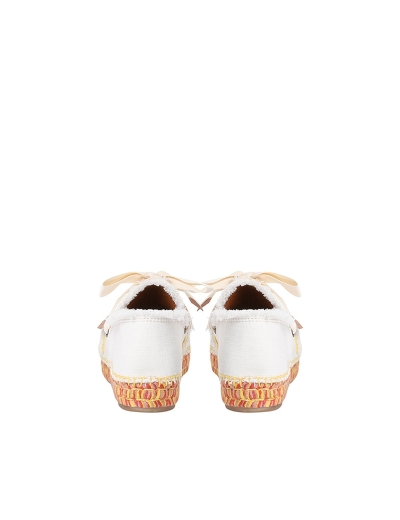 LACE UP ESPADRILLE DERBY 6