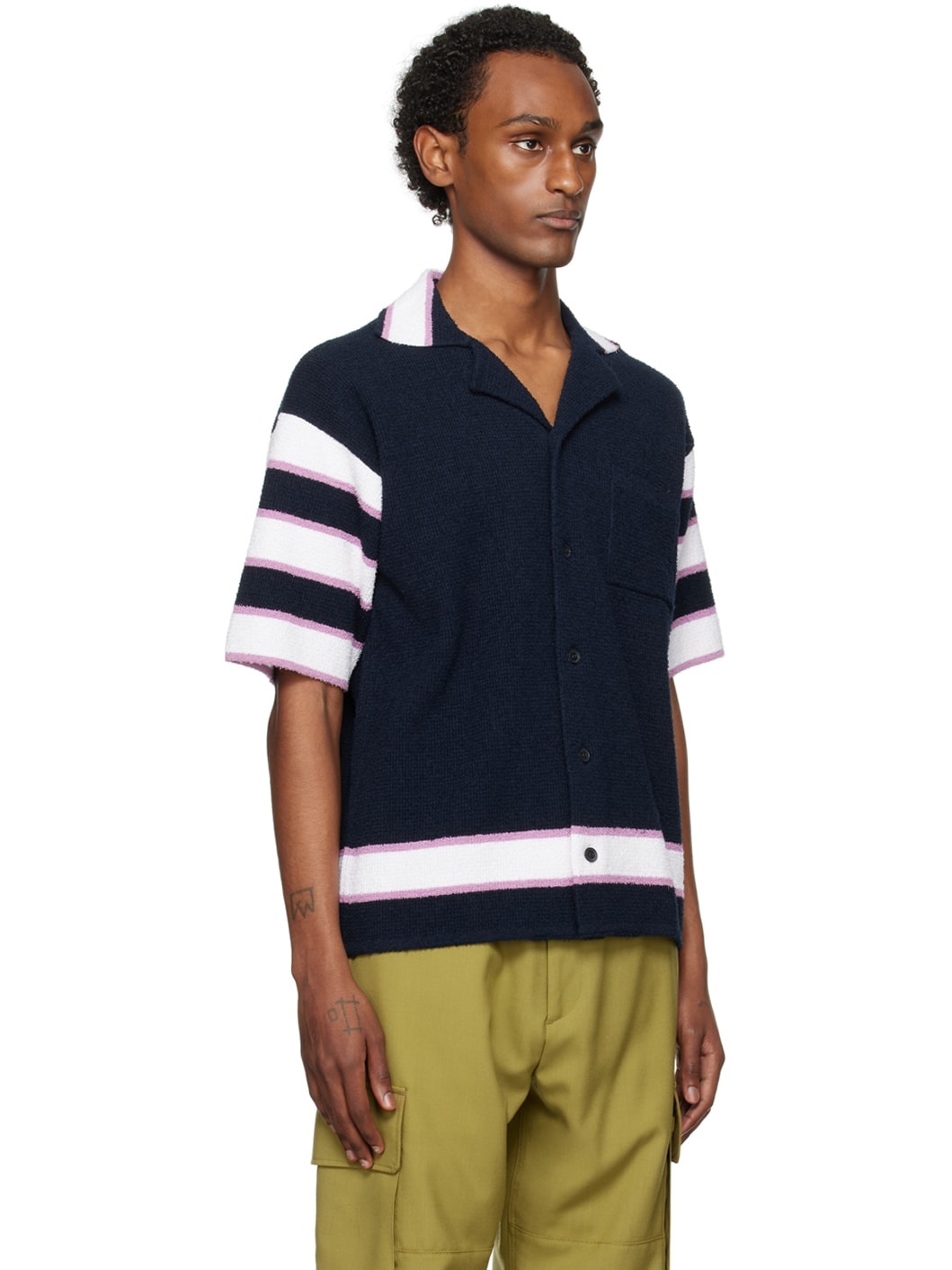 Navy Beach Shirt - 2