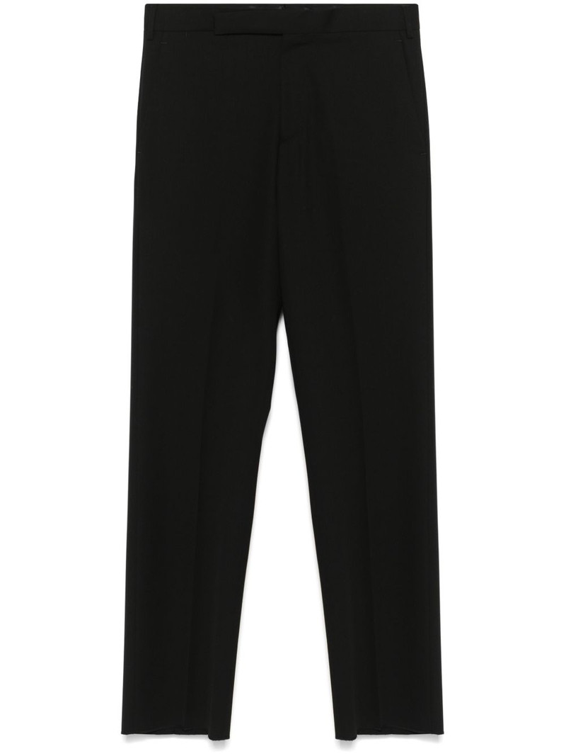 wool straight-leg trousers 1