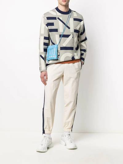 KENZO panelled detail track pants outlook