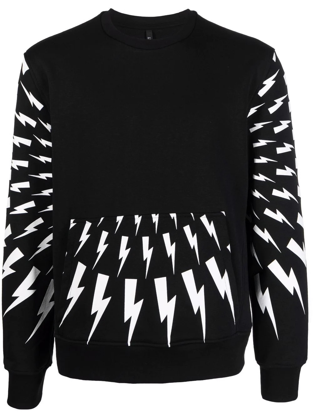 Thunderbolt print sweatshirt - 1