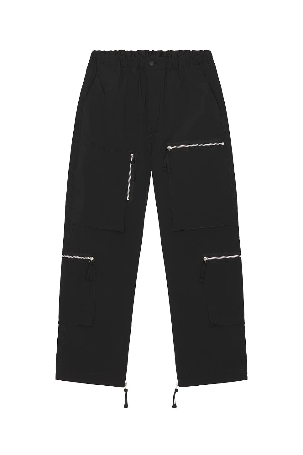 Zipper Cargo Pants - 1