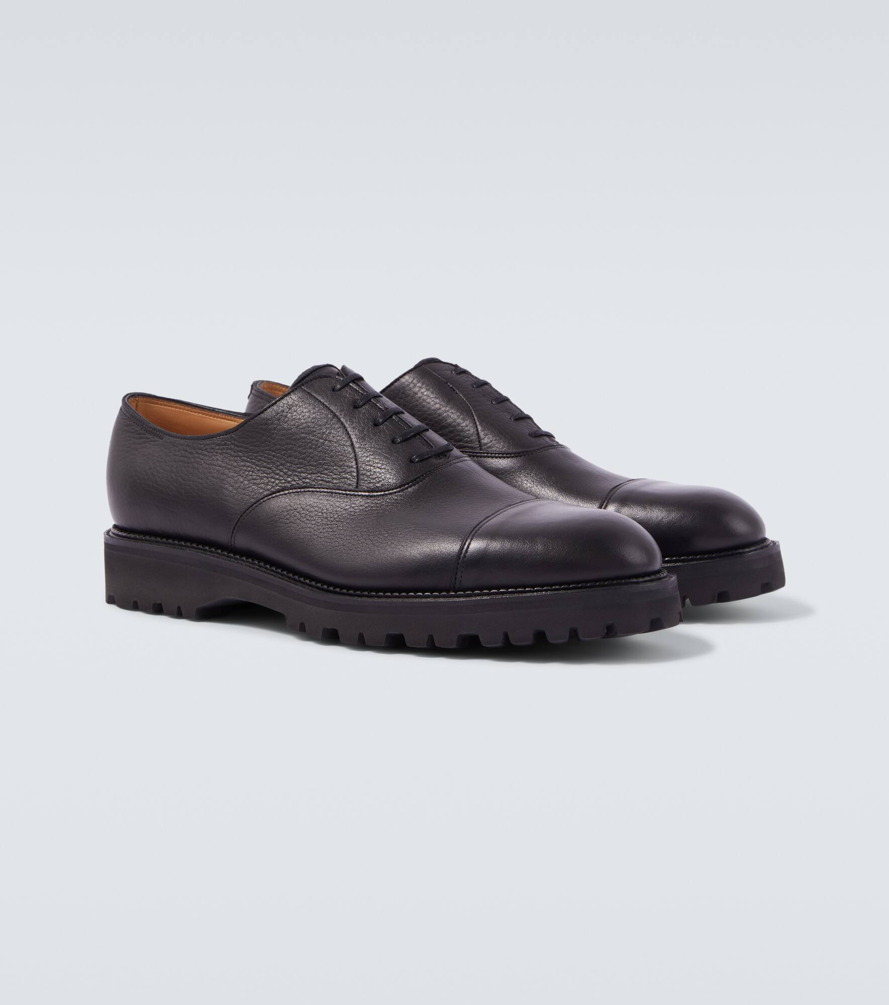 Leather Oxford shoes - 5
