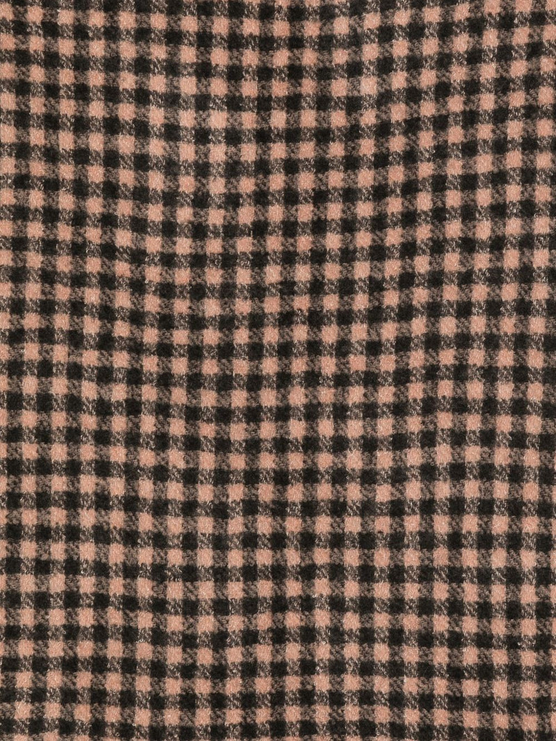 Faliero Sarti gingham-check frayed-edge scarf outlook