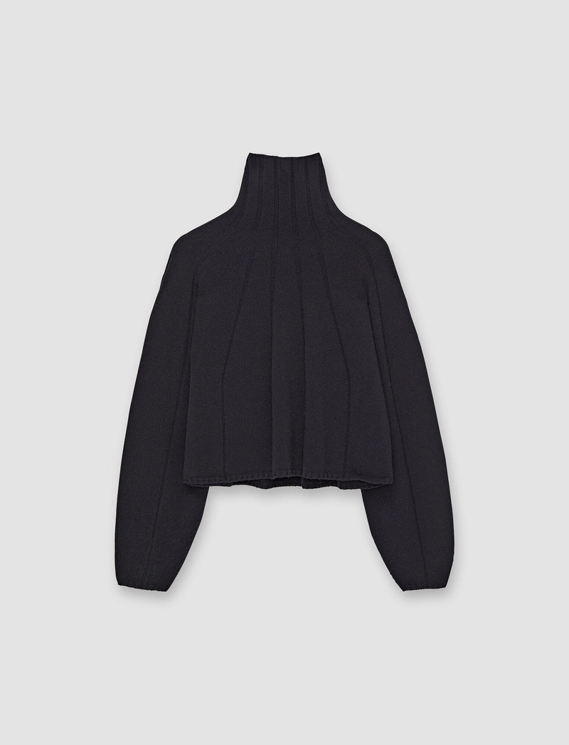 Soft Wool Short High Neck Jumper 1