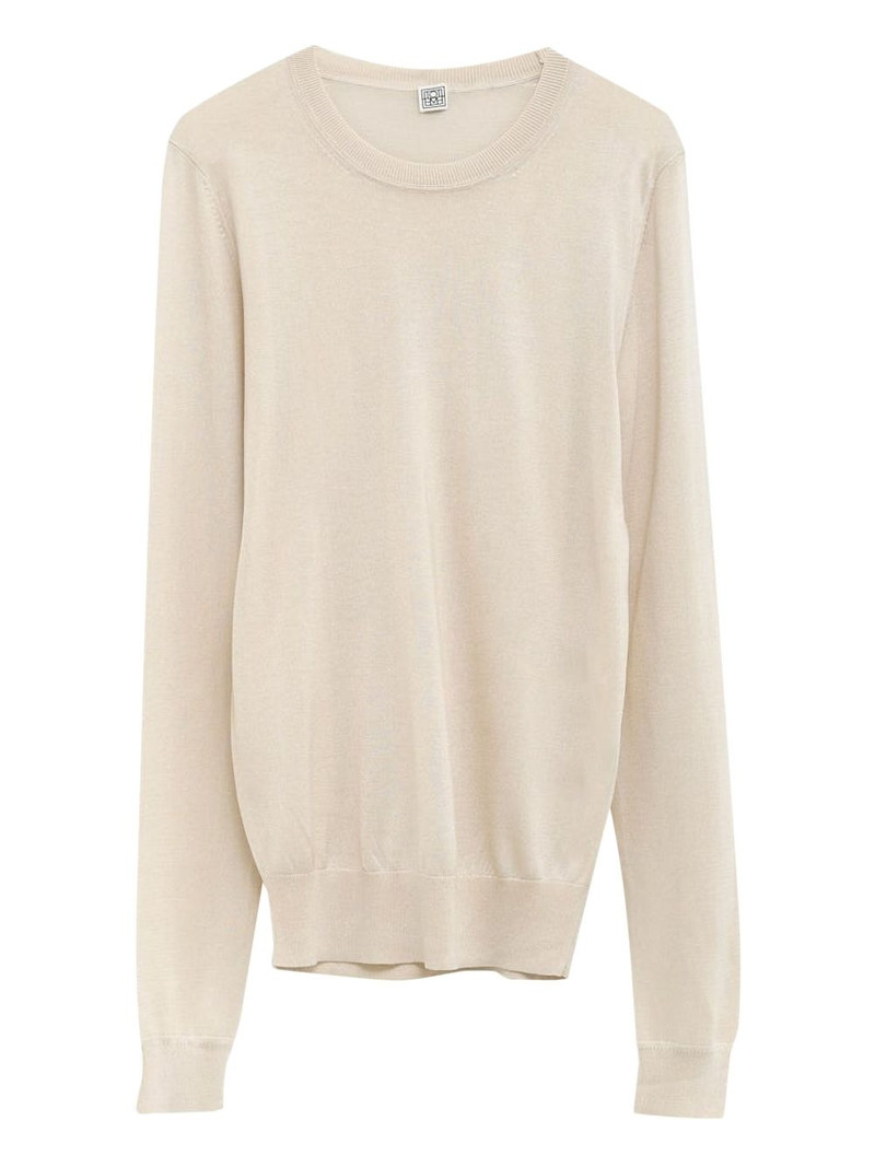 knitted crew-neck jumper 1