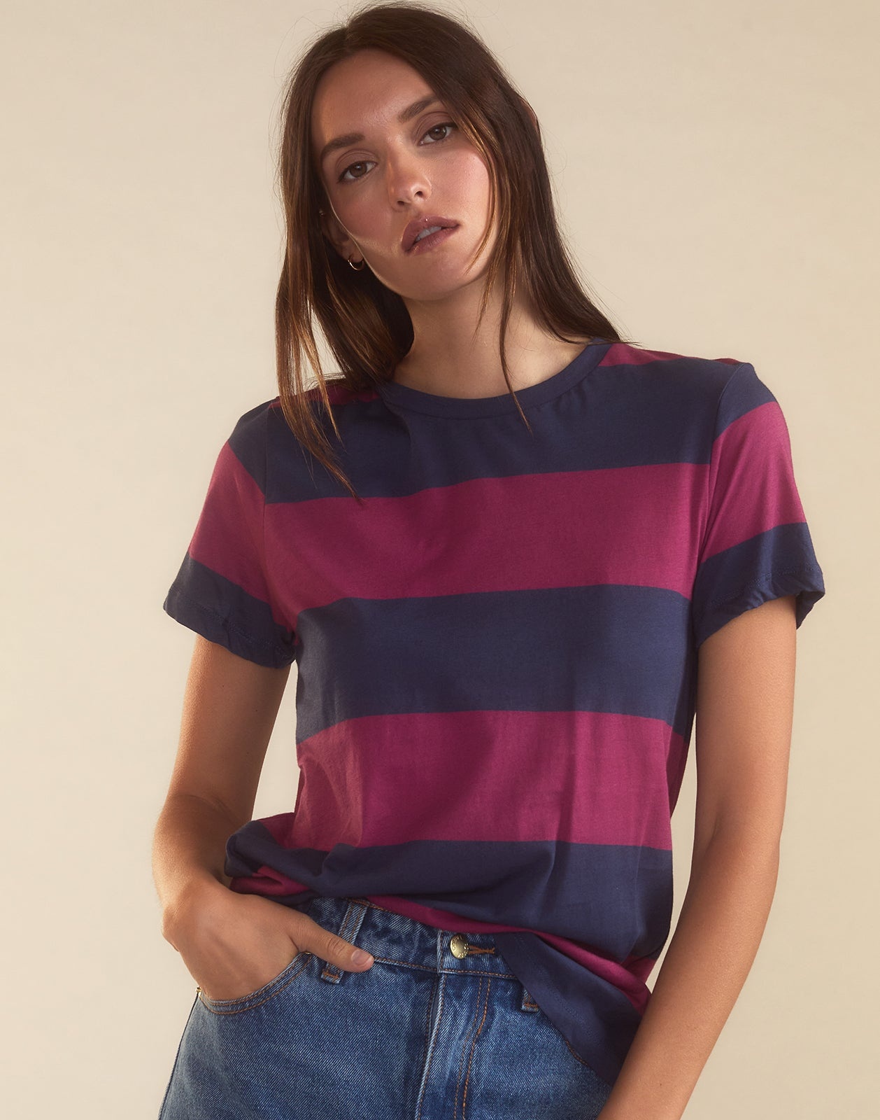 Striped Tee - 1