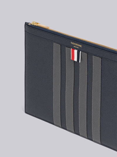 Thom Browne Pebble Grain Leather 4-Bar Small Document Holder outlook