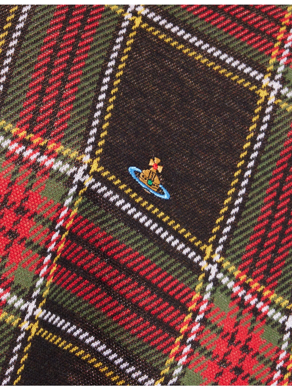 Oversized Tartan Cotton-Jersey Polo Top - 6