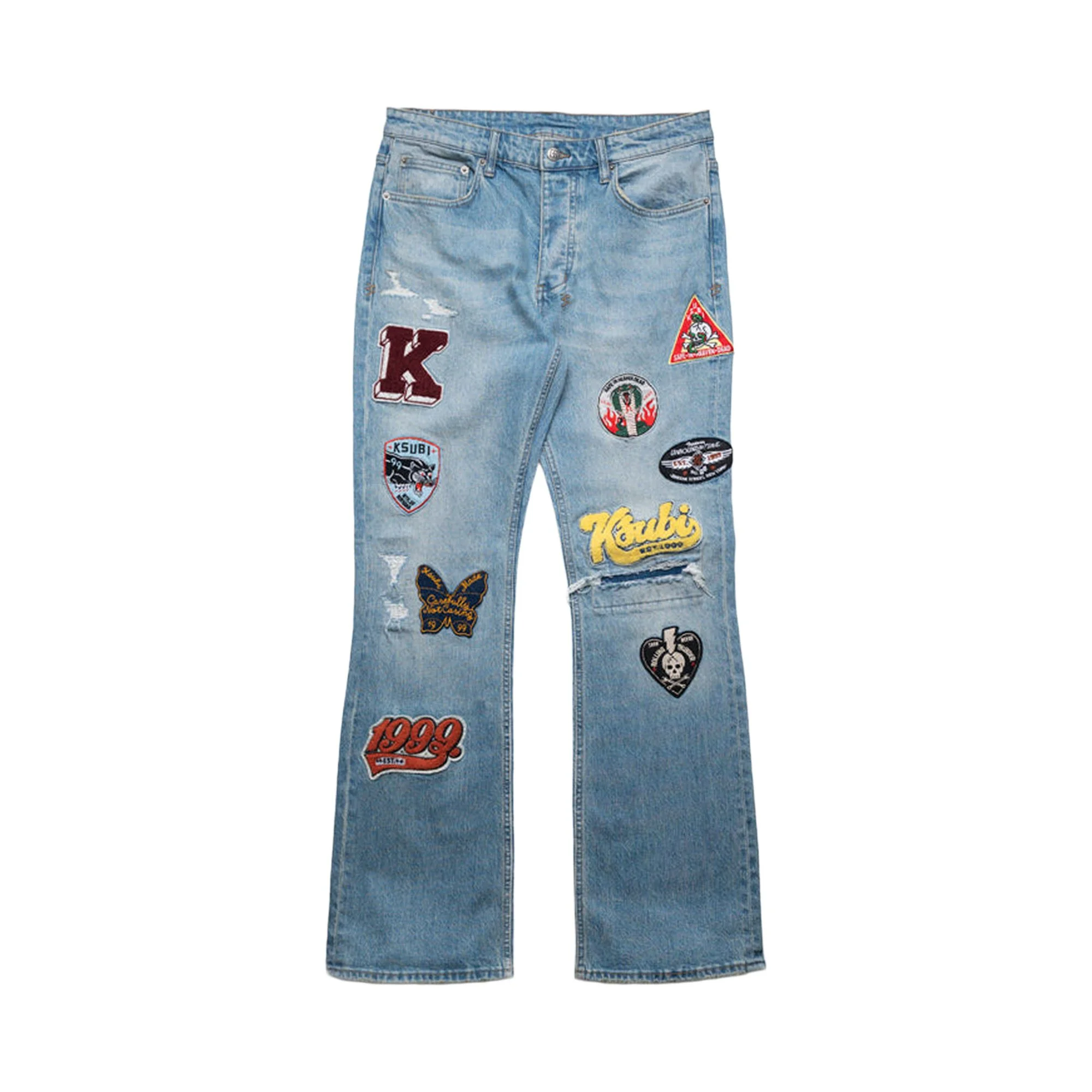 Ksubi Bronko Denim Pant 'True Patched' - 1