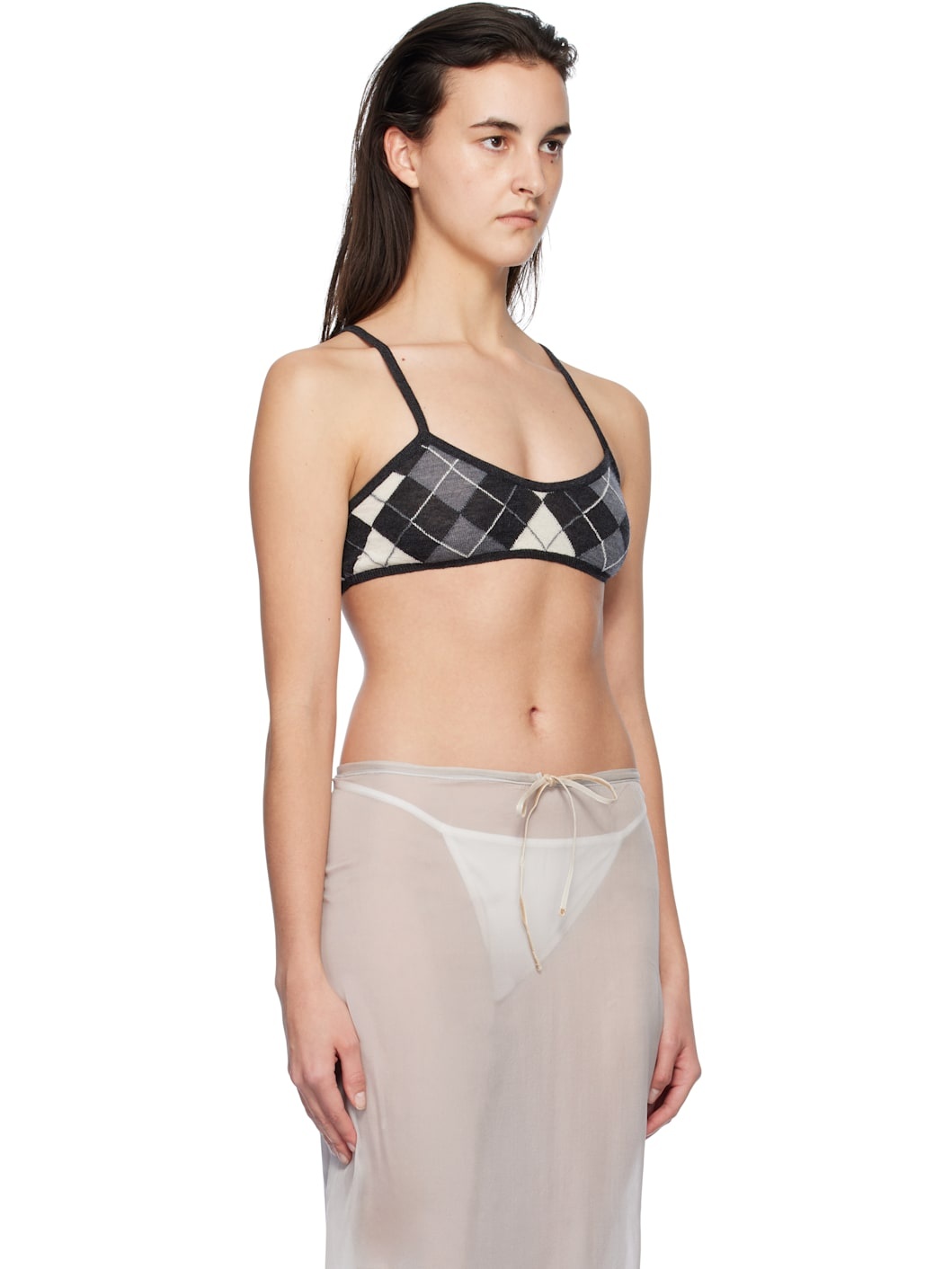 Gray Gunit Bralette - 2