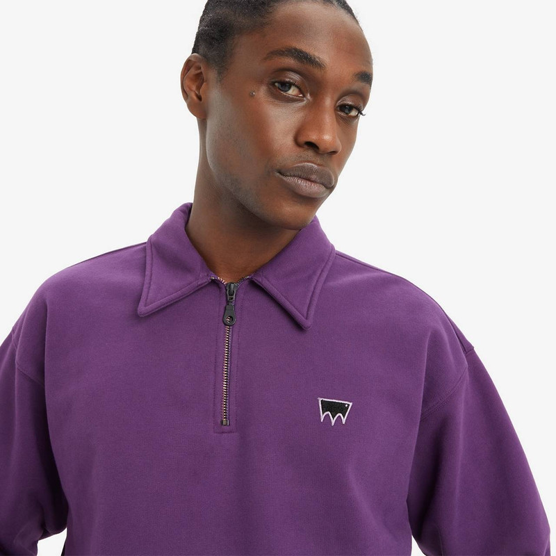 LEVI'S® SKATEBOARDING™ QUARTER-ZIP SWEATSHIRT 5