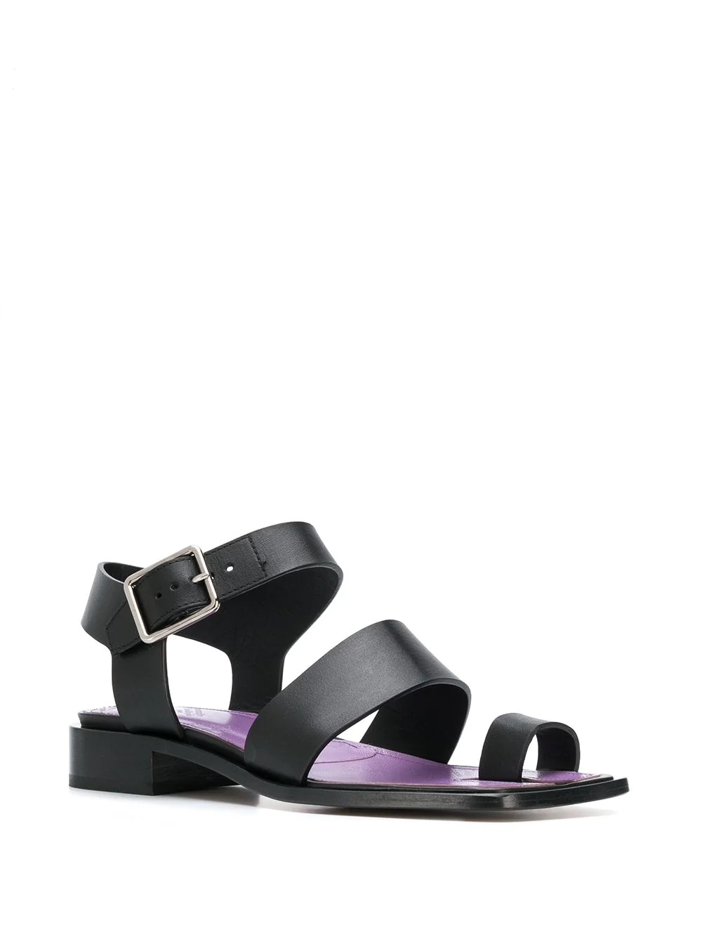 square toe sandals - 2