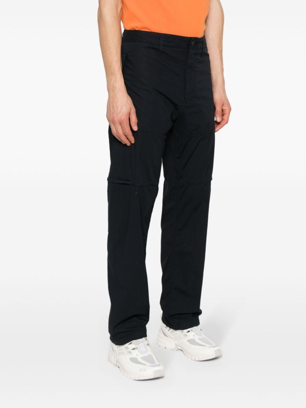 straight-leg cargo trousers - 3