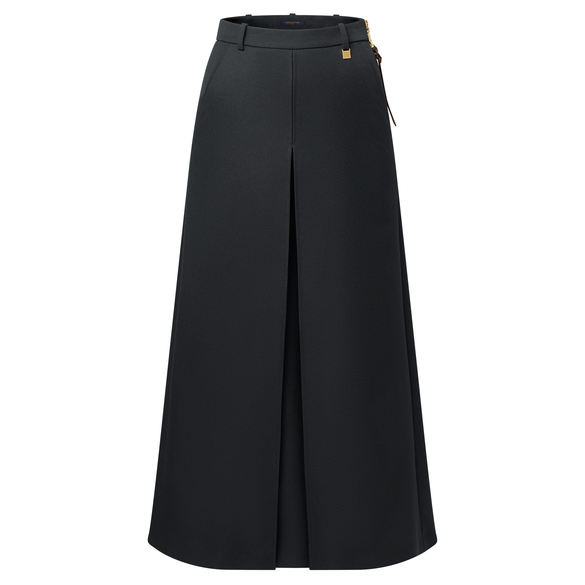 Gabardine Pleat Pants - 1