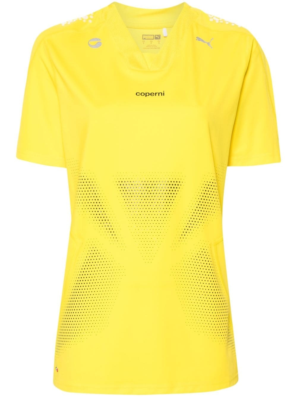 X Puma rubberised-logo T-shirt - 1