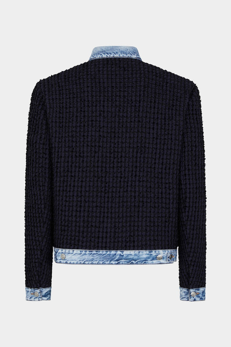 DSQUARED2 BOUCLÈ DAN JEAN JACKET outlook