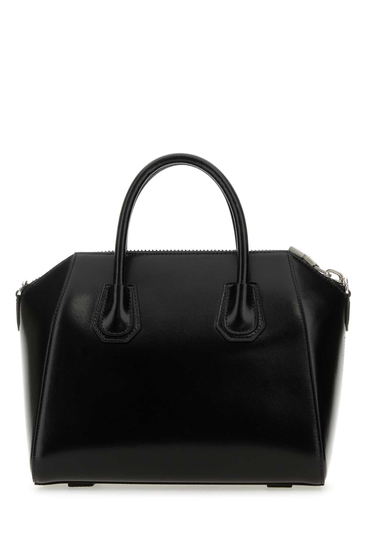 Givenchy Women Black Leather Small Antigona Handbag - 3