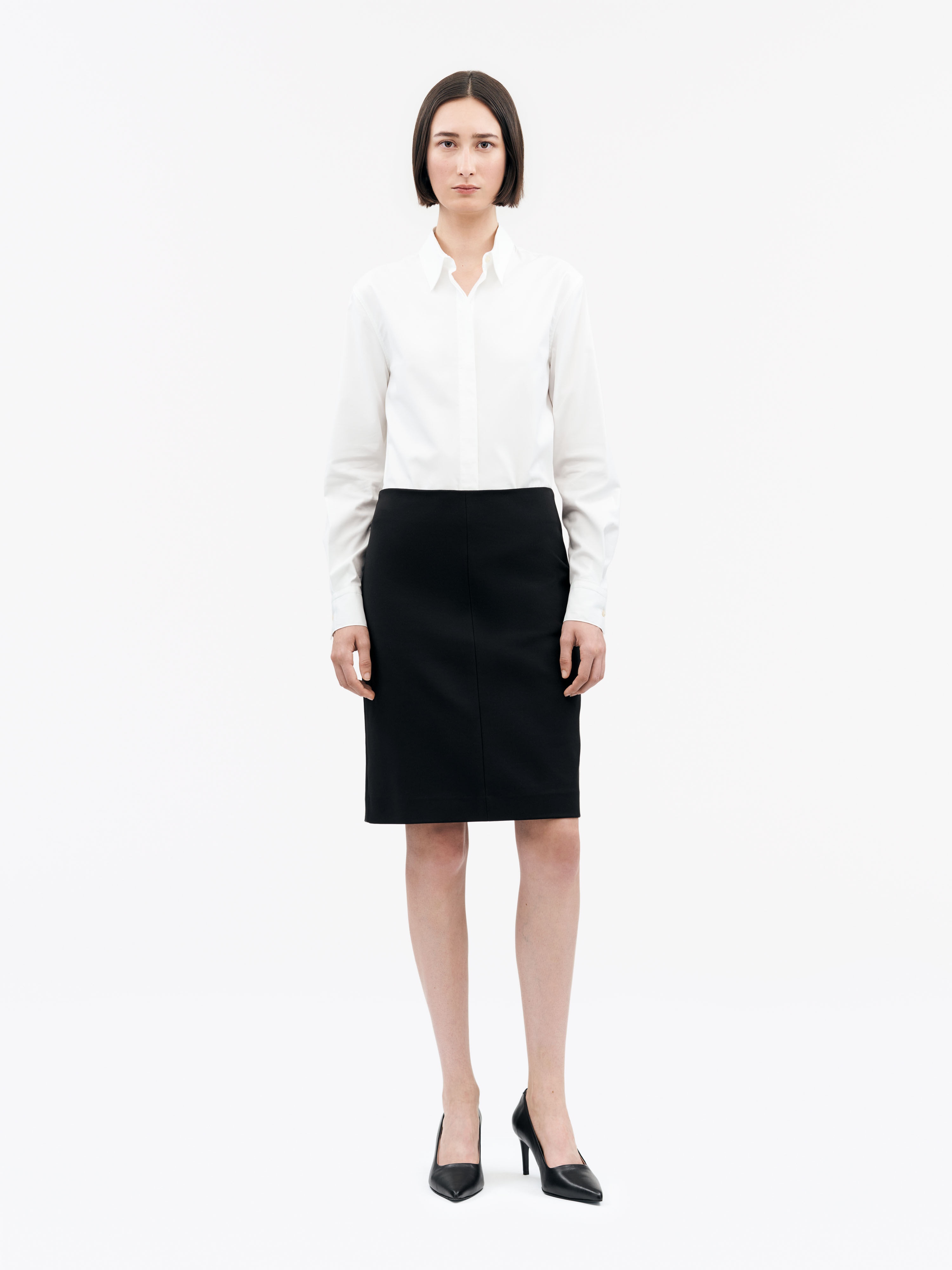 Violina Cotton Stretch Skirt - 2