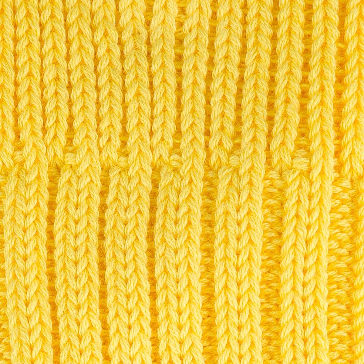 DEC-CAS-N-YEL Decka Cased Heavyweight Plain Socks - Neon Yellow - 3