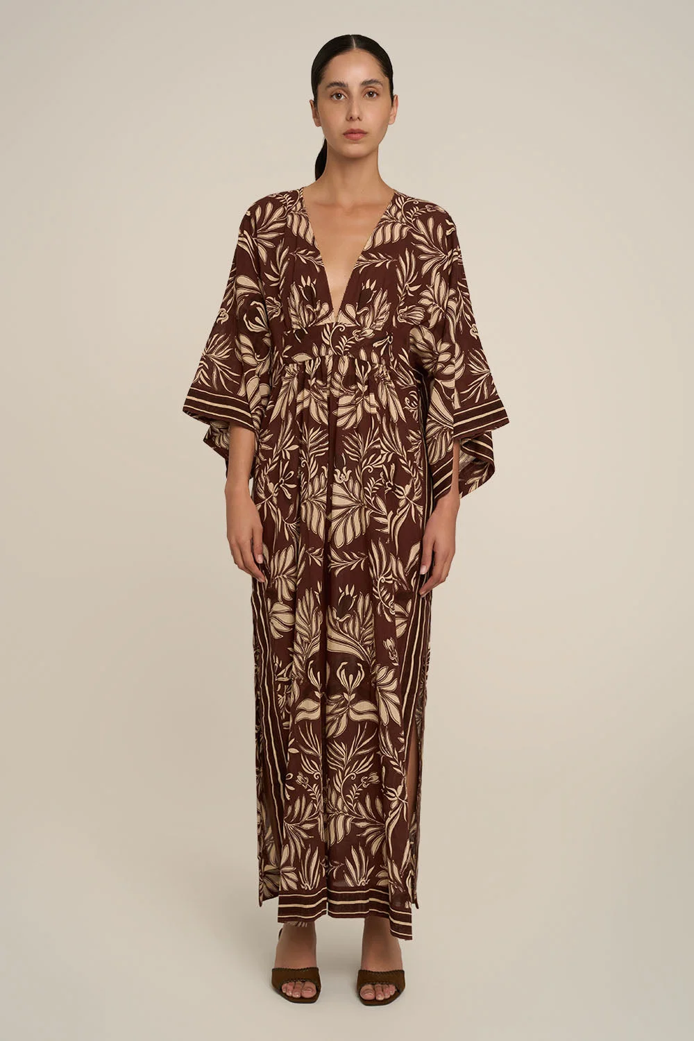 Kaftan Sol - Brown Kerylos - 1