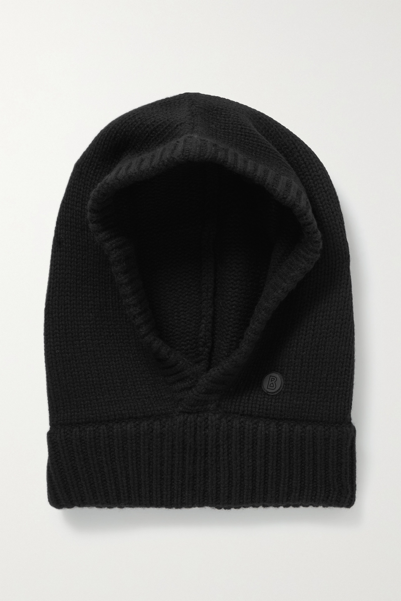 Berny appliquéd wool and cashmere-blend hood - 1