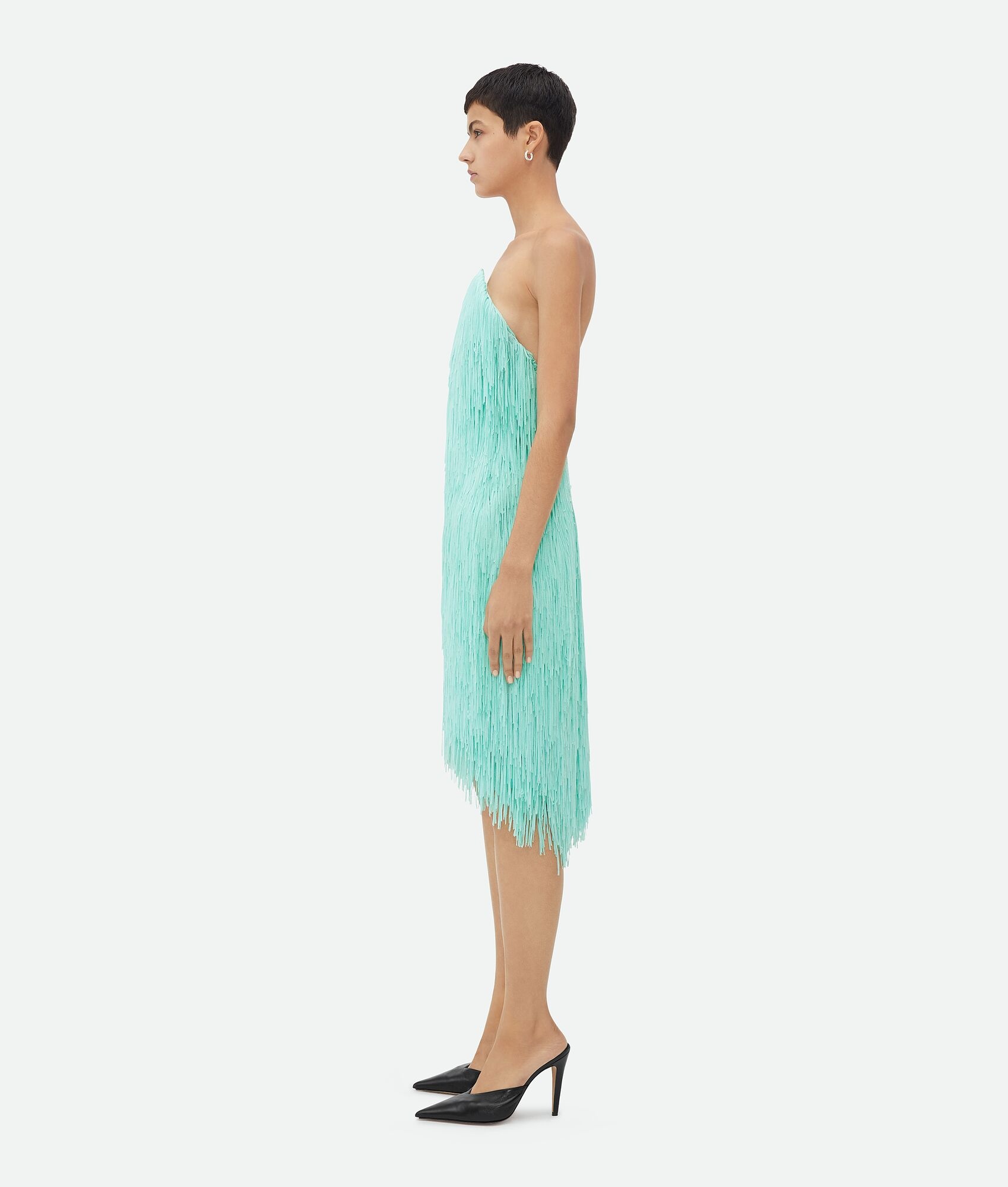 Fringed Midi Dress - 2