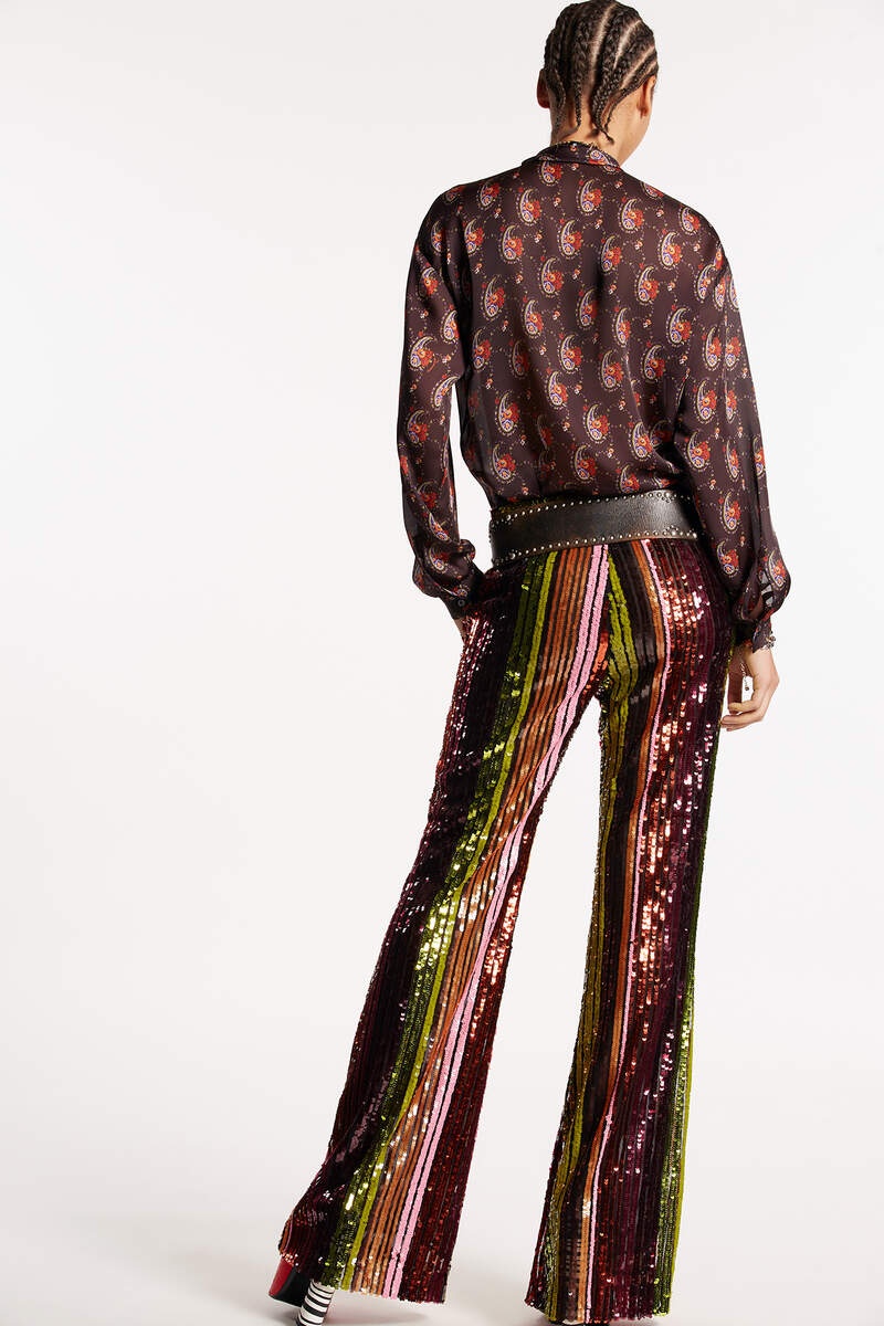 DISCO QUEEN SUPER FLARE PANTS - 2