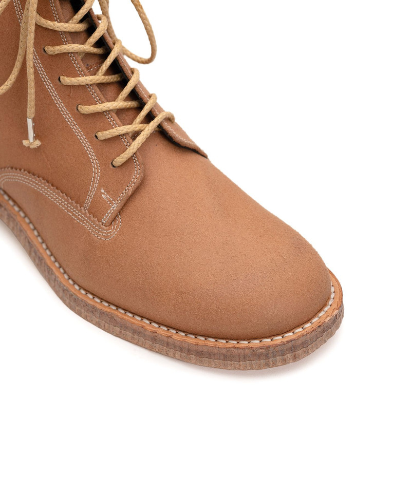 Suede Derby Boots 16