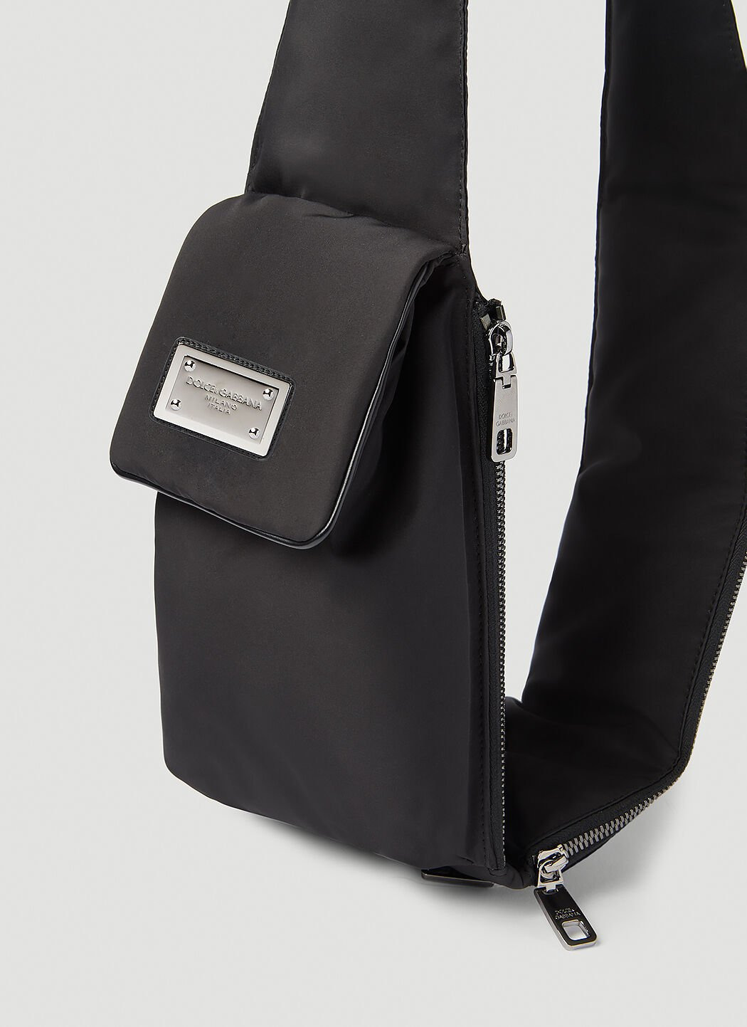 Logo Plaque Nylon Belt Bag - 4