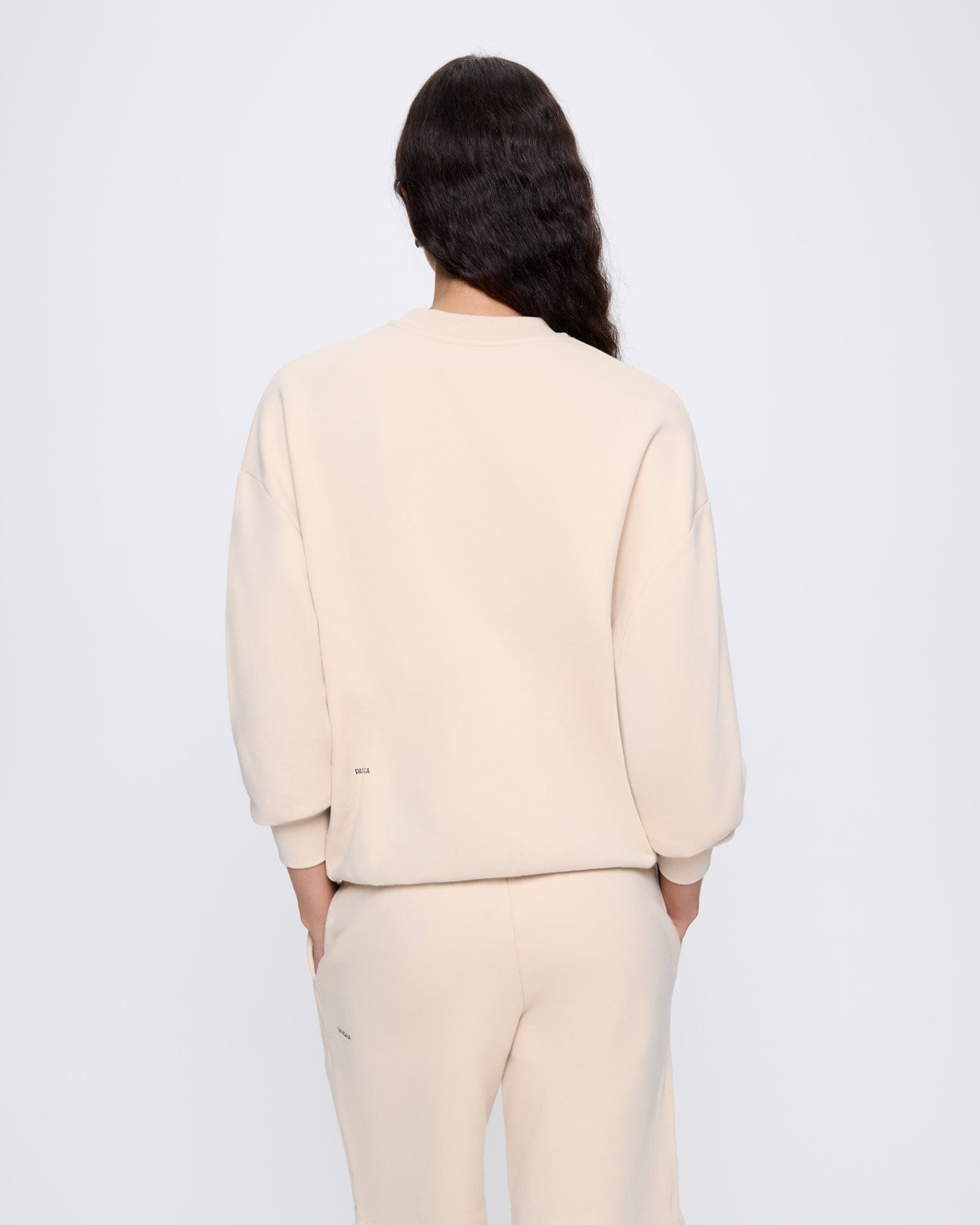 Womens 365 Midweight Sweatshirt - Sand - 5