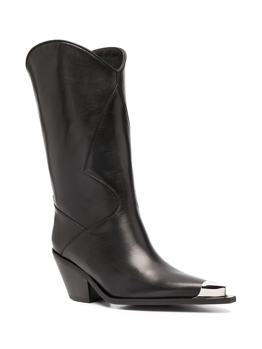 metallic toe boots - 2