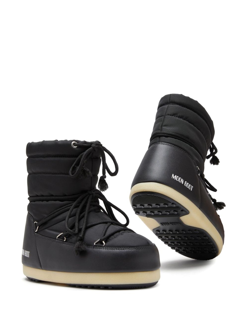 Icon logo-print boots - 4