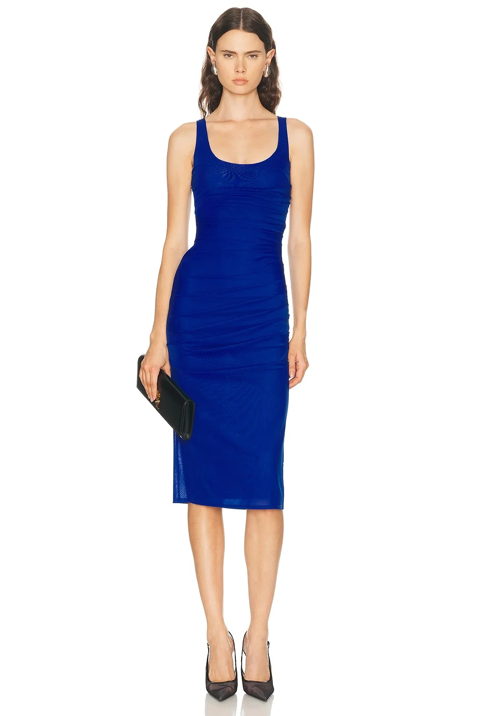 Ruched Singlet Dress - 1