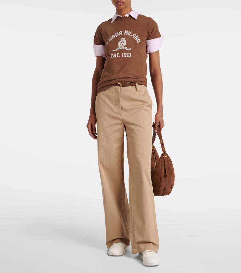 Prada Leather sneakers outlook