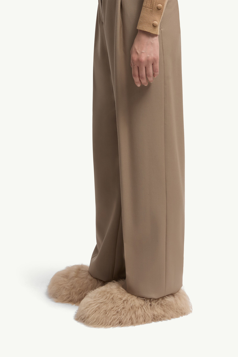 Wool Gabardine Tailored Pants 4