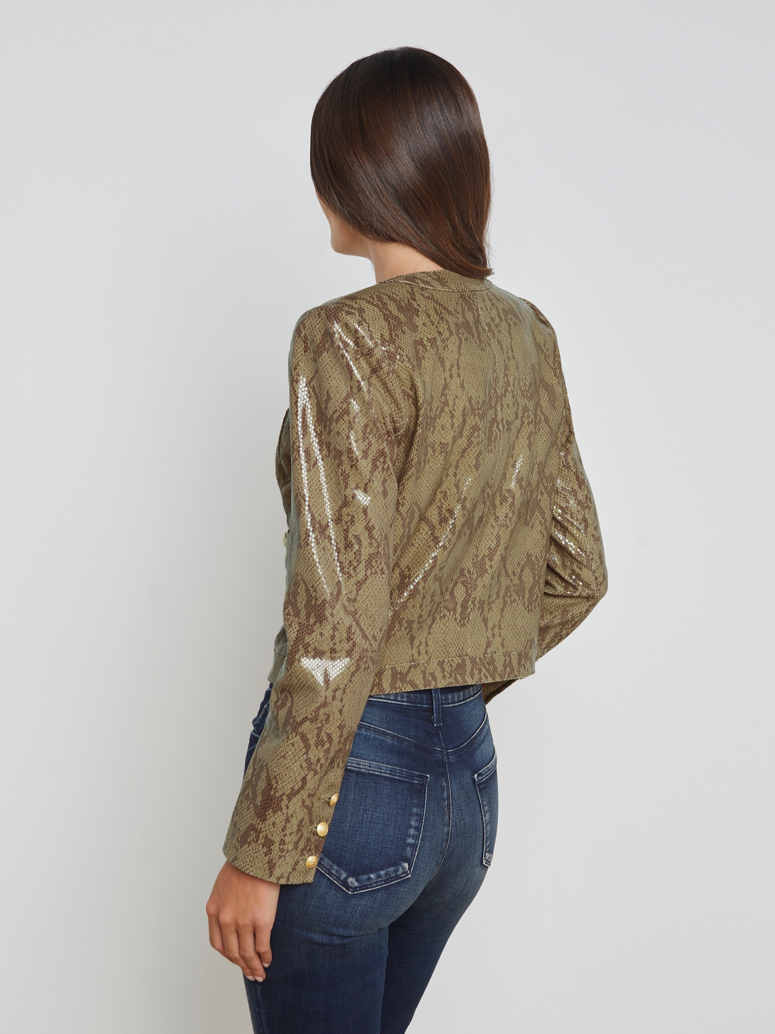 Jayde Leather Jacket - 5