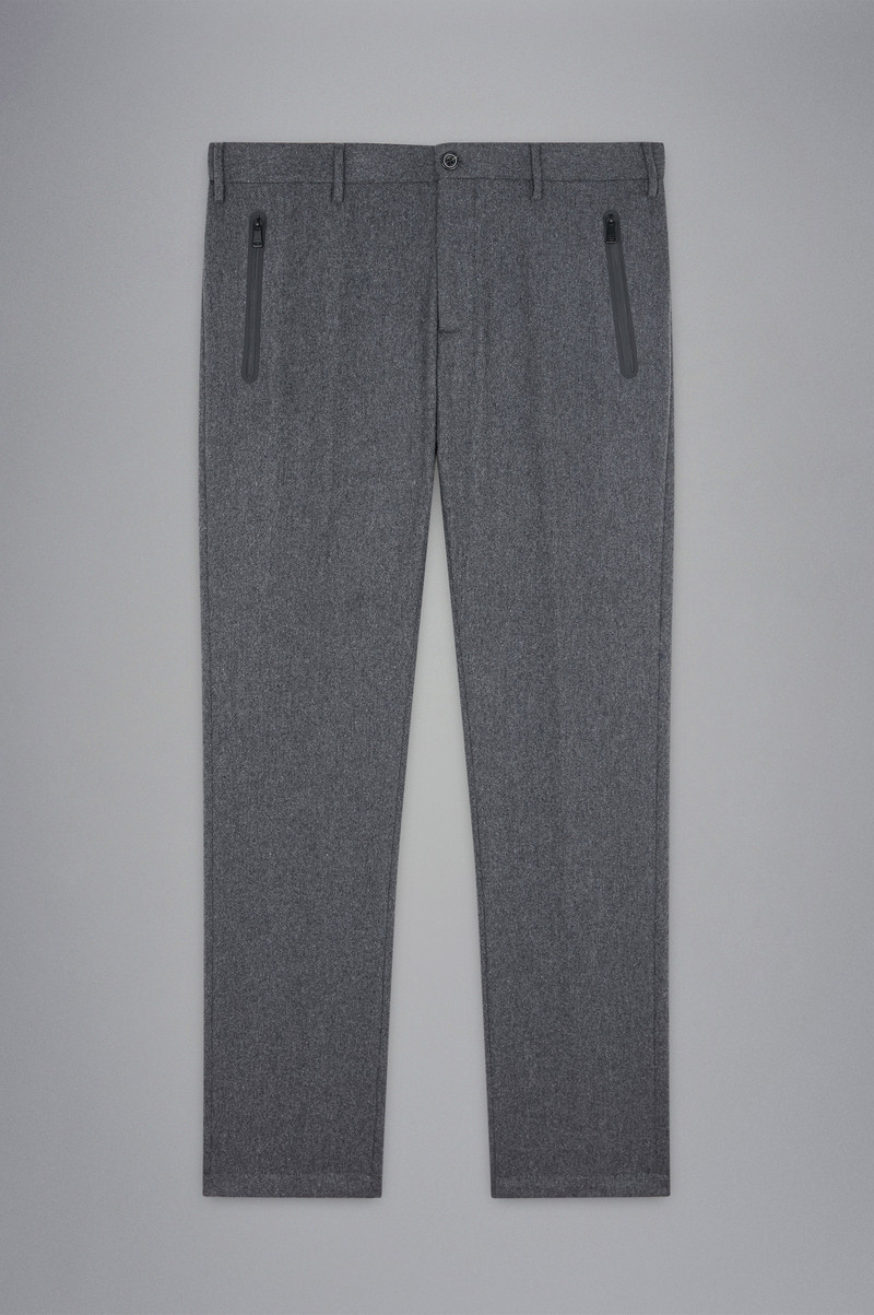 TECHNICAL WOOL CHINO TROUSERS 1